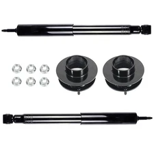 2" Front Leveling Kit & 2x Front Shocks Struts for 1994-2001 Dodge Ram 1500 2500