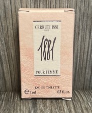 Cerruti 1881 Paris Pour Femme Eau De Toilette Perfume Sample 1 ml New In Box