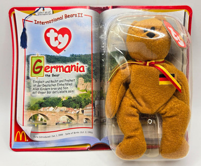Germania The Bear Ty teenie Beanie Baby International Bears II 1999 McDonalds