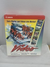 Vintage CANON VIDEO HOME EDITION, PC/MAC Software WINDOWS 95, 98, 2000 MAC OS