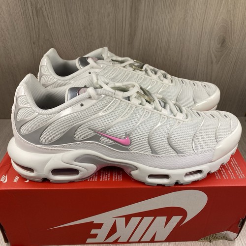 Nike Air Max Plus TN Summit White Pink Rise Size UK9.5 US12 EU44.5 HF0107-100 ✅ - Picture 2 of 7