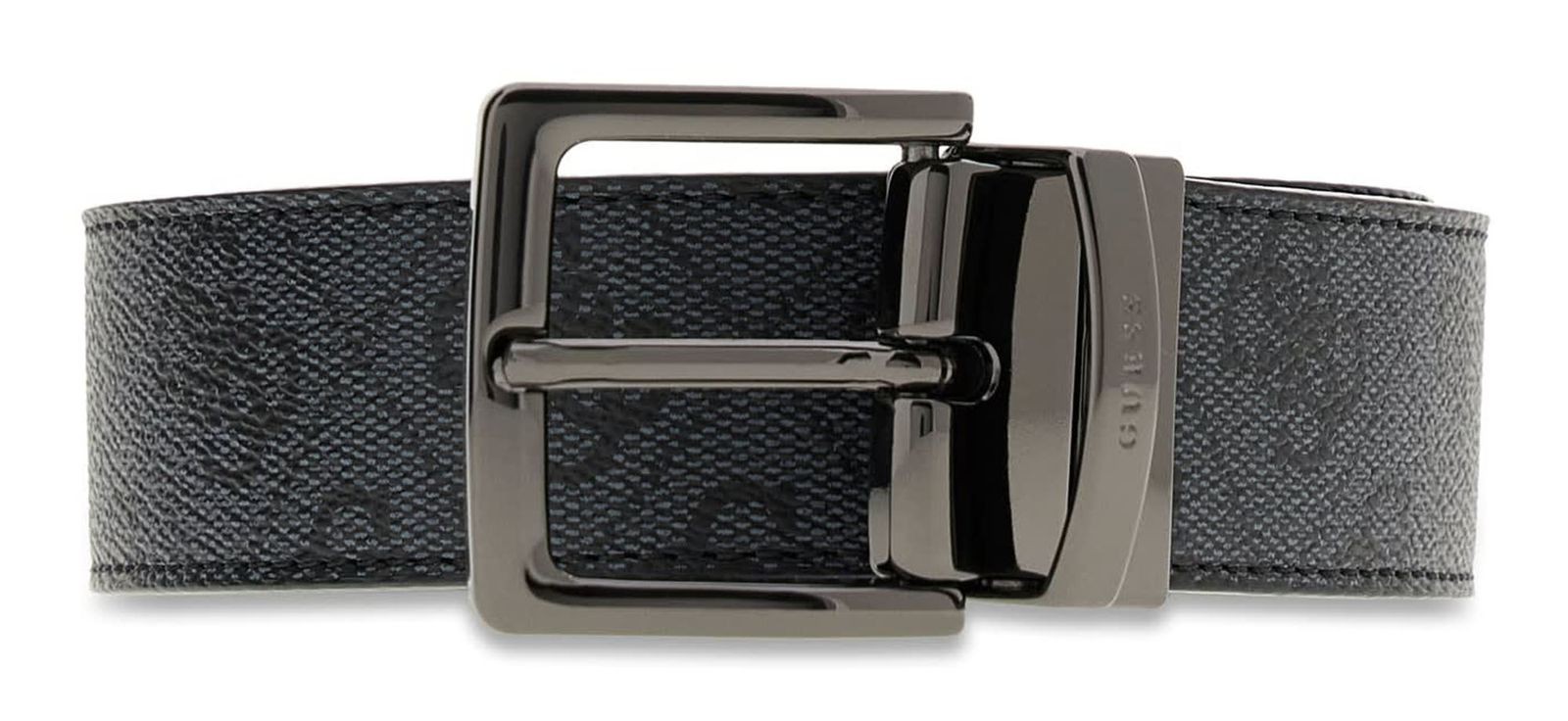 GUESS Milano Adjustable & Reversible Belt H35 W95 Coal