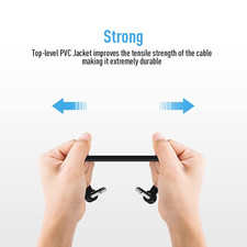 6 Inch Patch Cable for Guitar Effect Pedal Cables 6 Pack, 1/4" TS Right Angle...