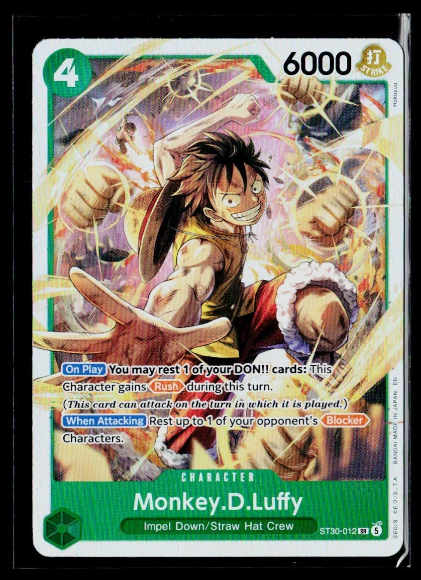 25+ Monkey.D.Luffy ST30-012 Starter Deck Ex: Luffy & Ace for sale