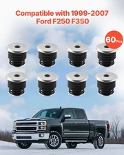 New Body Mount Bushing Kit, Compatible with 1999-2007 Newd F250 F350, 60 PCS P