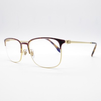 Ray-Ban RB 6494 Herren Schildpatt Vollrand Metall Brille Brillengestell