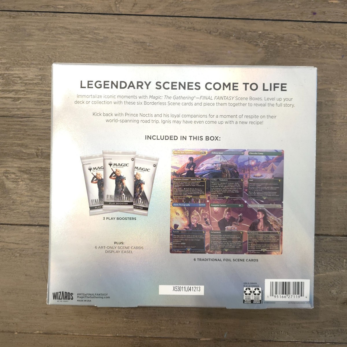 Magic The Gathering - Final Fantasy XV Scene Box Camp Comrades In