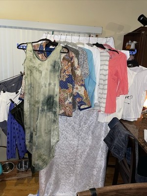 Women's Sz L 15 Pc Top Pants Jacket Lot W5 Apt9 Simply Vera Chaps Alfred Dunner