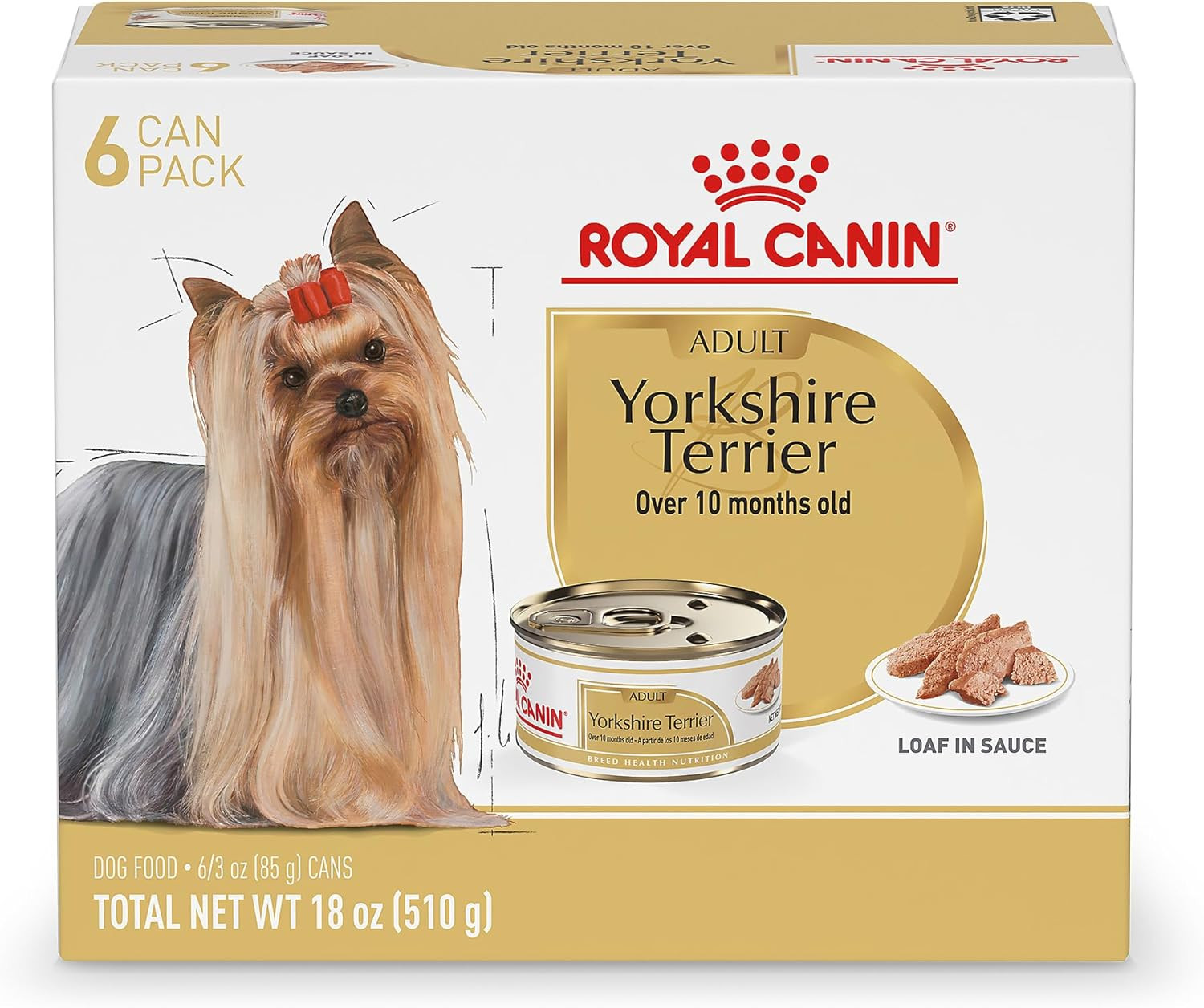 Yorkshire Terrier Adult Breed Specific Wet Dog Food, 3 Oz Ca