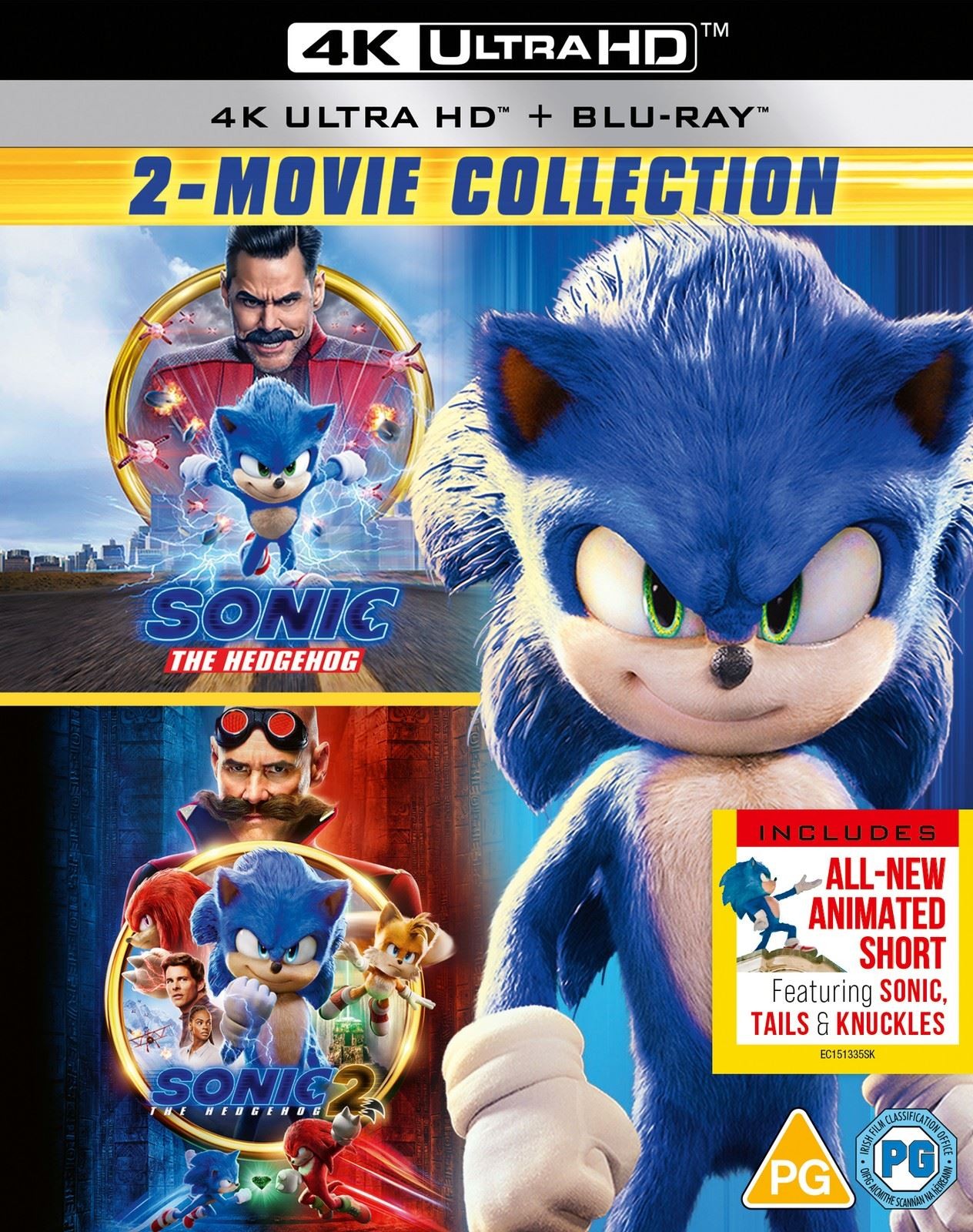 Sonic the Hedgehog: 2-Movie Collection [PG] 4K UHD