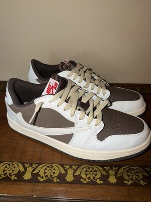 Jordan 1 Retro Low OG SP Travis Scott Reverse Mocha Size 11 EUC see pics