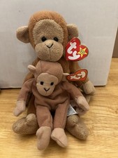 Ty Beanie Baby Bongo The Monkey Toy With The McDonald  s Happy Meal Bongo 4067 
