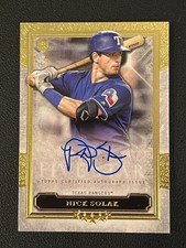 Nick Solak 2020 Topps five Star Rookie RC Auto Rangers 