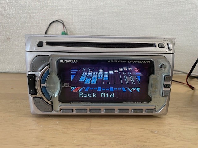 KENWOOD DPX-5021M MD CD Receiver Car Audio JANK Operation KENWOOD DPX-5021M MD CD Receiver Car Audio JANK Operation