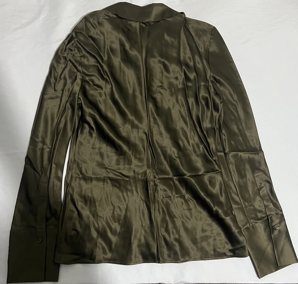 Женская шелковая атласная блузка Joseph, Brunel - Изображение 4 из 4