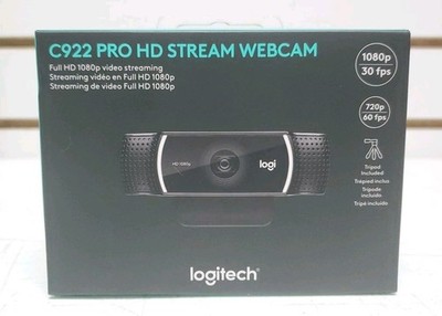 Logitech C922 Pro HD 1080p Stream Webcam (960-001087) Brand New #3 *READ*