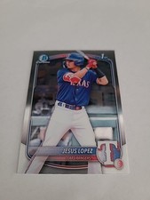 2025 Bowman - Chrome Prospects Jesus Lopez #BCP-88 (RC) Texas Rangers 