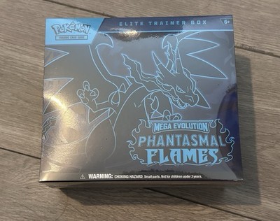 Pokemon TCG Phantasmal Flames ETB Elite Trainer Box Neu Sealed