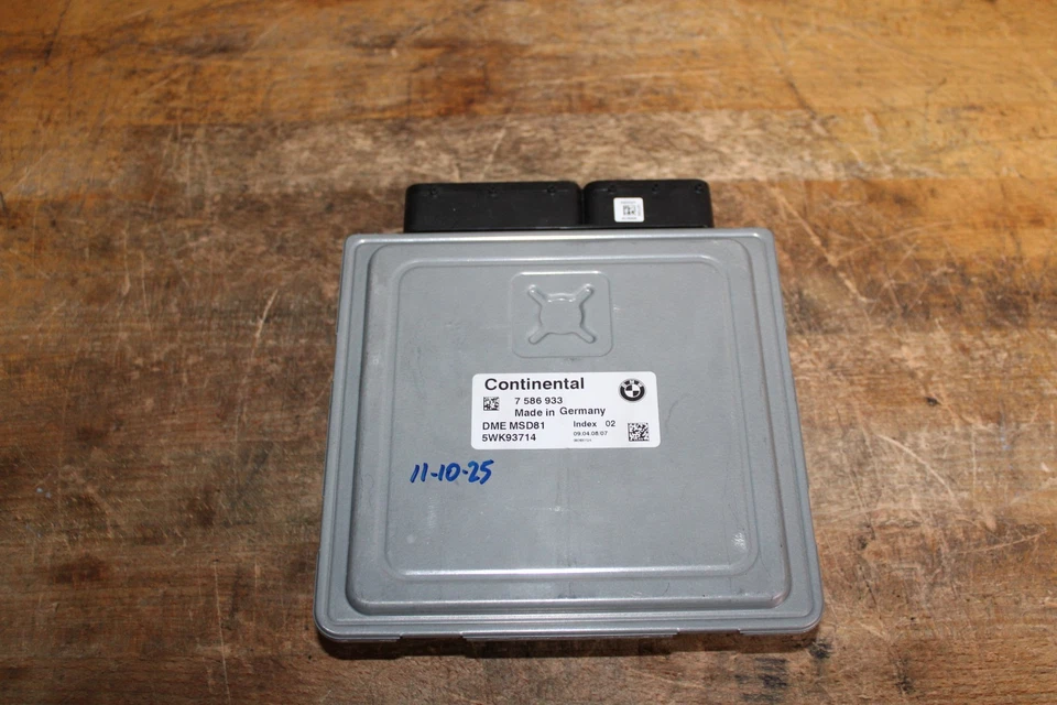 OEM BMW E82 E88 E90 E92 E93 DME ECU N54 Engine Computer Control MSD81 - Image 2 of 4