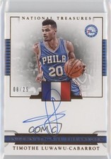 2016 Panini National Treasures Bronze 8/25 Timothe Luwawu-Cabarrot #5 Auto 1u6