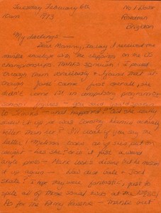 1970s NYC Rich Girl Letter About Her Famous Friends Dorothy Hamill Janet Lynn