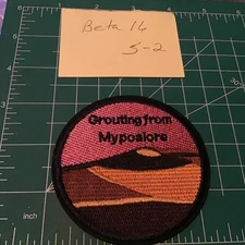 MR ALE Grouting from Mypoalore Embroidered Iron-On/Sew-On Patch