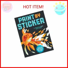 Paint by Sticker (Official): Create 12 Masterpieces One Sticker at a Time!