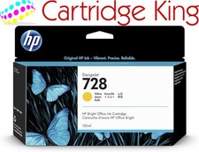 HP 728 Original Ink Cartridge 130ml Yellow