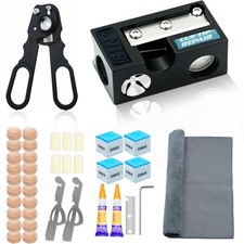 38 PCS Pool Cue Tips Replacement Kit 13mm Stick Shaper Tools Repair Access