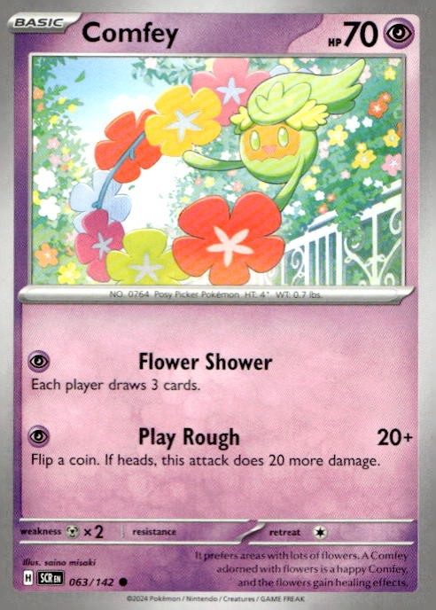 Comfey Common SV07: Stellar Crown 063/142 NM