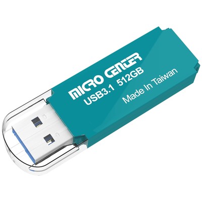 Micro Center Pro 512GB USB 3.1 Gen1 Flash Drive Faster USB Stick External Dat...