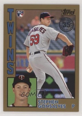 2019 Topps 1984 Baseball Rookies Gold /50 Stephen Gonsalves #84R-SG RC k0w