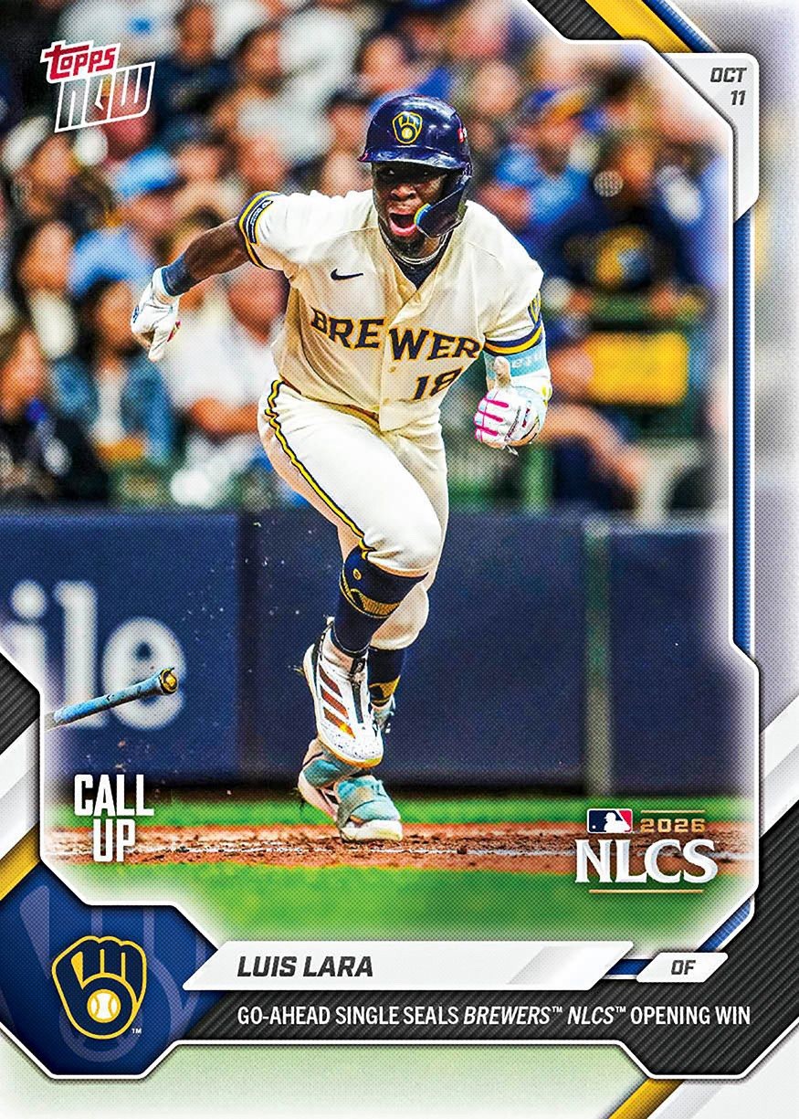 *PRE SALE* Luis Lara - 2026 MLB Topps NOW® - Card 781