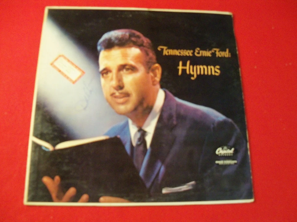 TENNESSEE ERNIE FORD HOLIDAY LP " HYMNS" ON CLASSIC VINTAGE VINYL! - Image 2 of 4