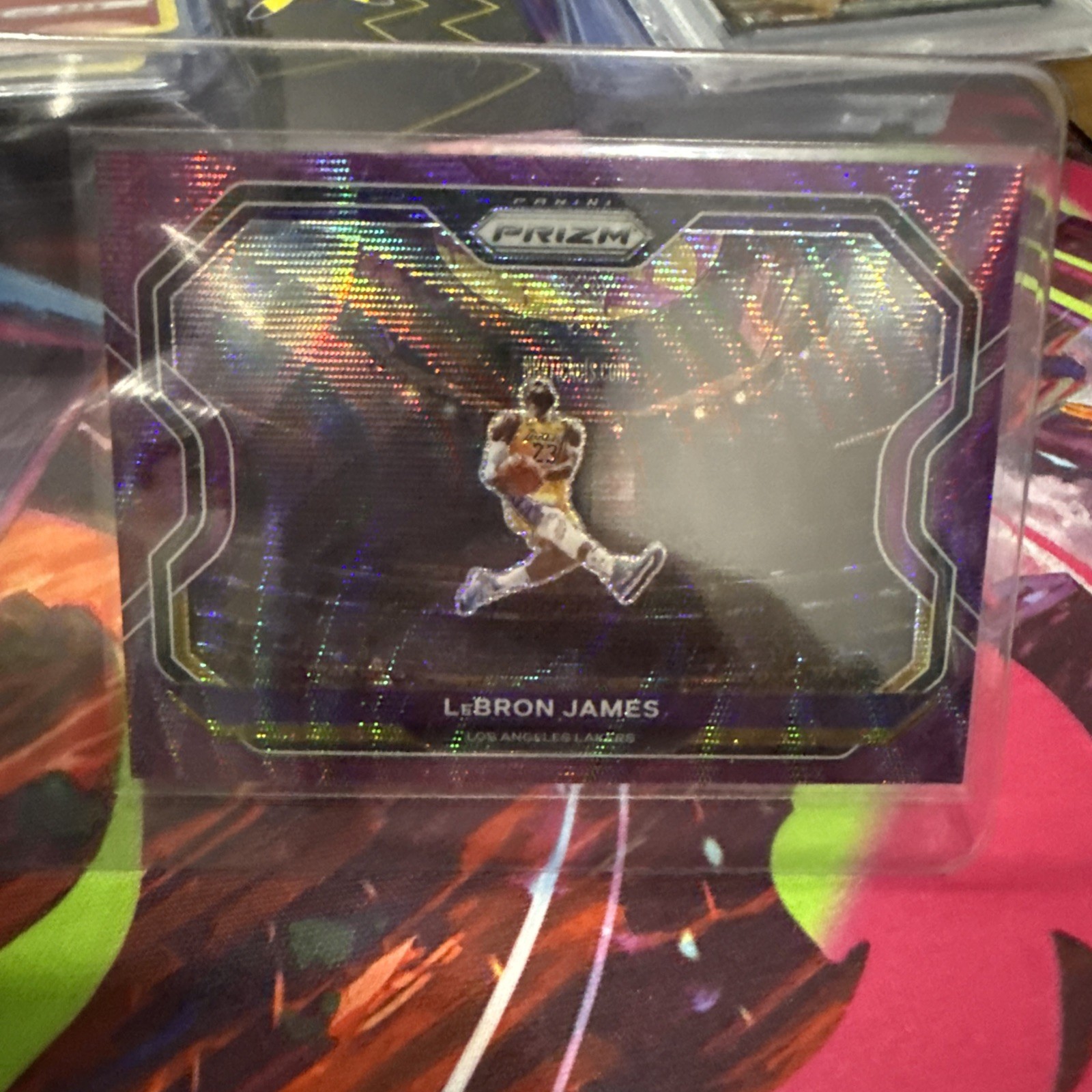 LeBron James 2020 Prizm #1 Purple Wave Price Guide - Sports Card