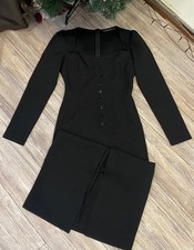 Women's Blackwatch Sweater Dress Tartan Plaid, Size XL