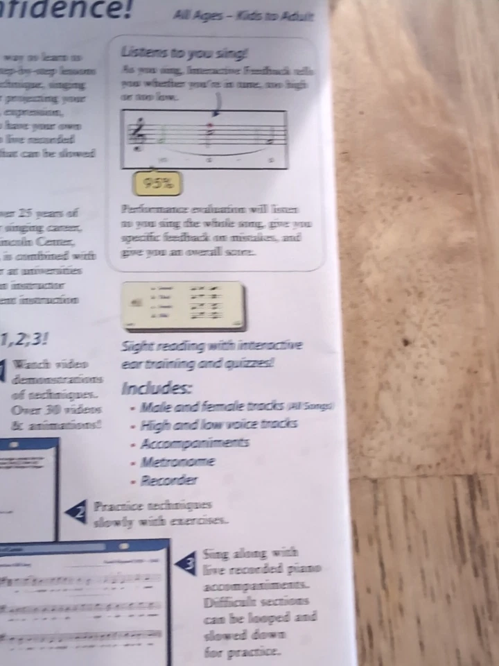 eMedia Singing Method for Windows ES02121 - Image 3 of 4