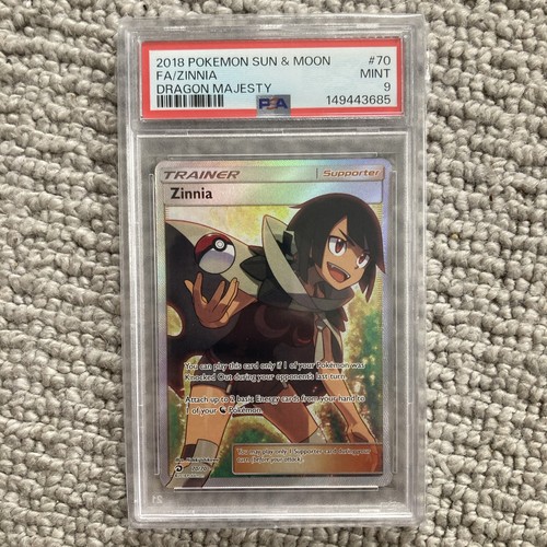 Zinnia graded PSA 9 for sale on eBay