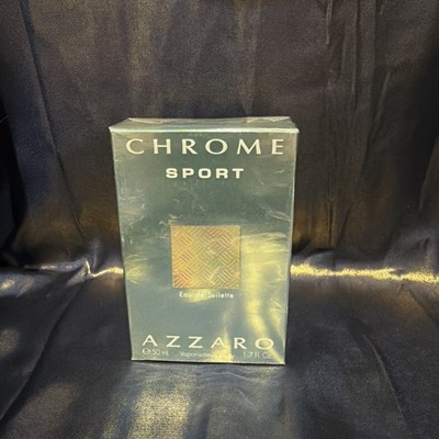 Chrome Sport By Azzaro 1.7oz/50ml EDT Spray for men New In Box* Sealed *