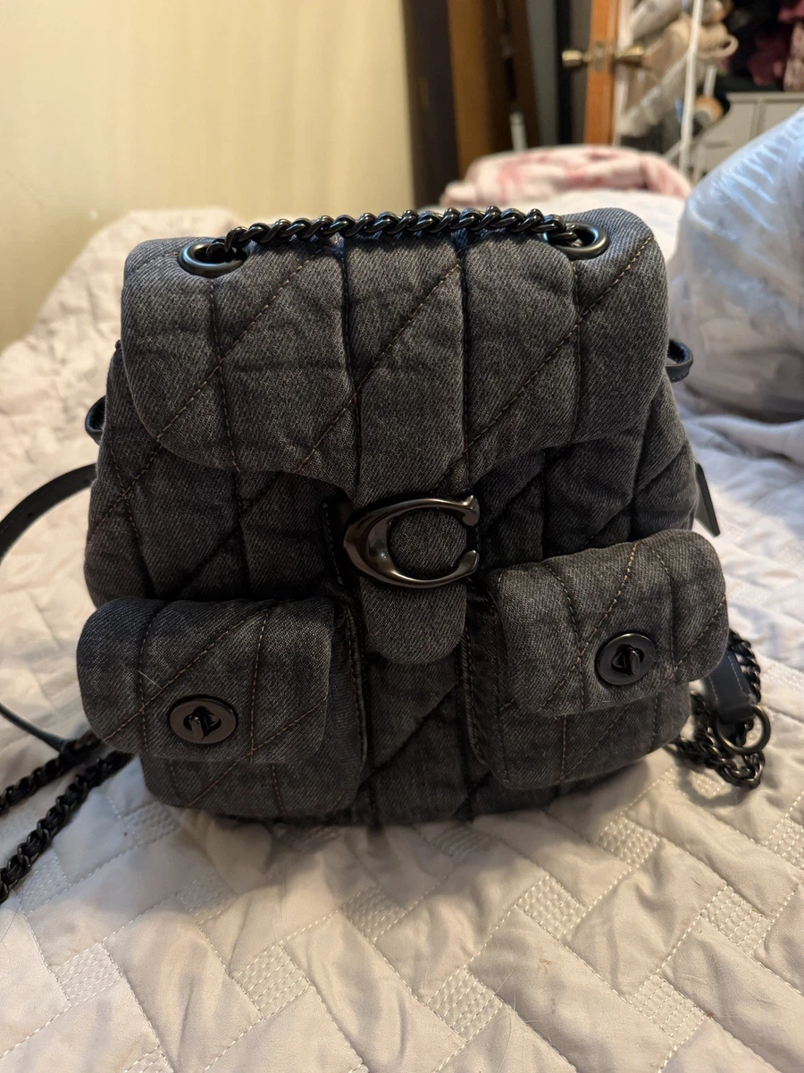 Coach Backpack Handbags & Bags Denim Exterior for Women for sale