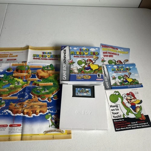 Super Mario World Super Mario Advance 2 (Game Boy Advance, 2002) Fast Shipping