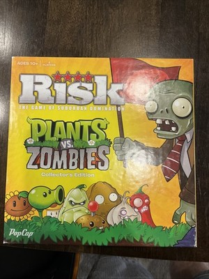 Risk Plants VS Zombies Collector's Edition 2013 Board Game