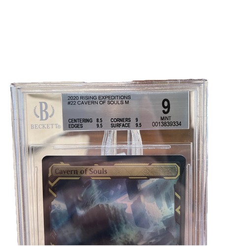 Cavern of Souls Zendikar Rising Expedition Foil BGS Graded Mint 9 MTG - Picture 2 of 6
