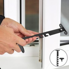 2 Pcs Window Locks Limiter Adjustable 5 Level For Child Safety And Home Use