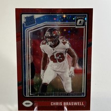 2024 Panini Donruss Optic - Rated Rookie Chris Braswell #220 Red Stars RC