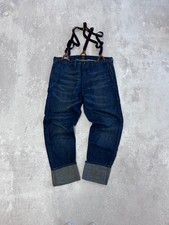 Vintage Lee 101 Jelt Denim Work Carpenter Jeans Pants USA Selvage Sanforized