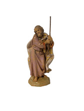 Statuina presepe - FONTANINI - SAN GIUSEPPE - Firmata Simonetti - 1993 - 18 cm