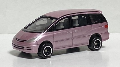 TOMICA MiniVan Collection Toyota Estima 30 Serie Pink Breitreifen Modell
