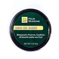 Four Seasons Mink Oil Paste 3.5oz  (#FSMO)