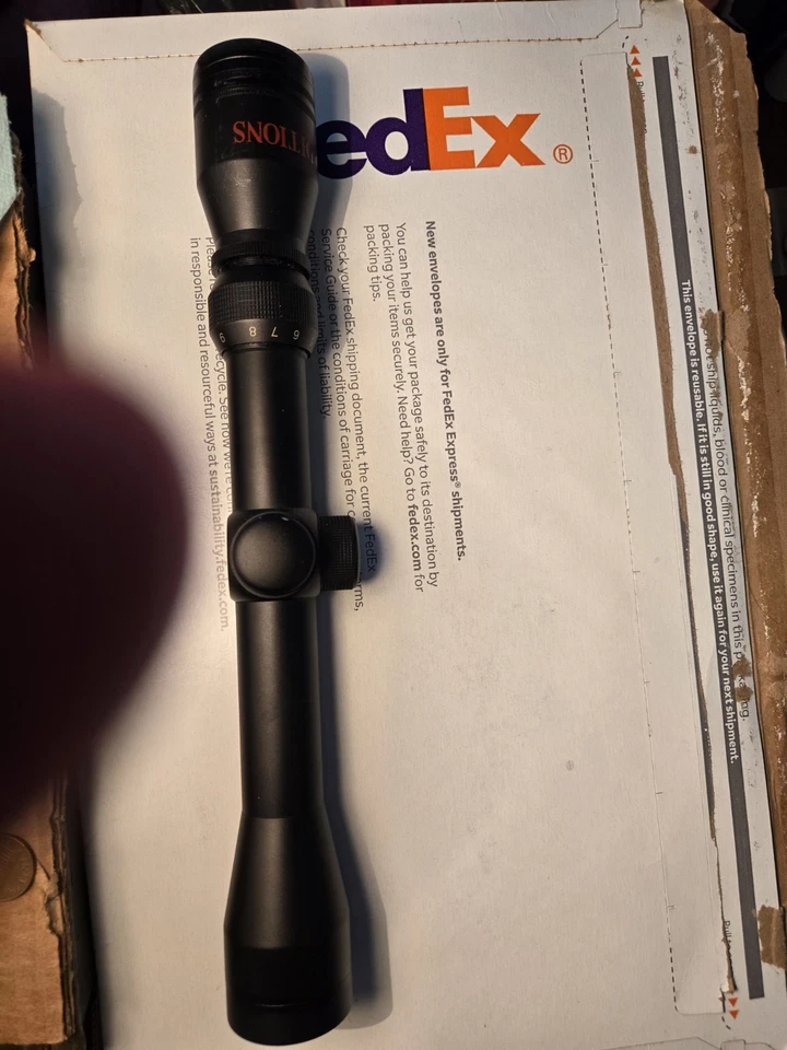 Mira telescópica Traditions Rife 3x9x32 Foto 2 de 4